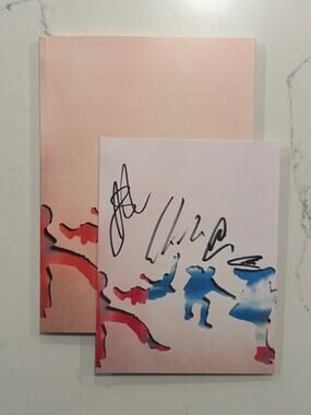 5 SECONDS OF SUMMER SIGNED 5SOS ART CARD + CD AUTOGRAPHED #2